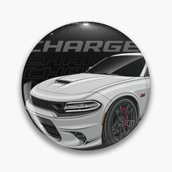 Item preview, Charger R/T Scat Pack 2018 (White Knuckle) designed and sold by JioojiProject.