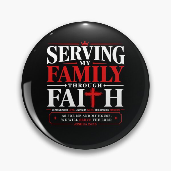 Item preview, Serving My Family Through Faith designed and sold by Ellafeingold.