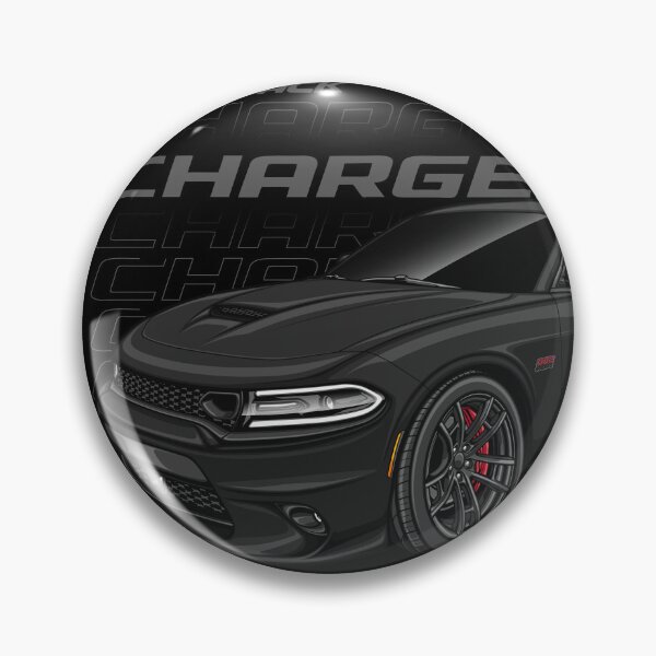 Item preview, Charger R/T Scat Pack 2018 (Pitch Black) designed and sold by JioojiProject.