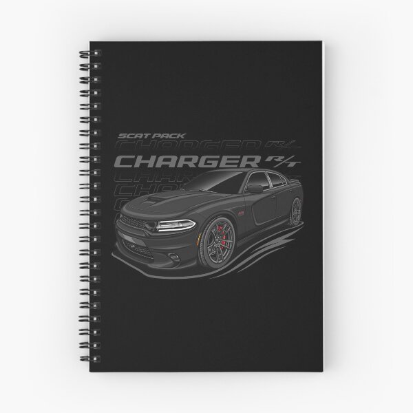 Item preview, Charger R/T Scat Pack 2018 (Pitch Black) designed and sold by JioojiProject.