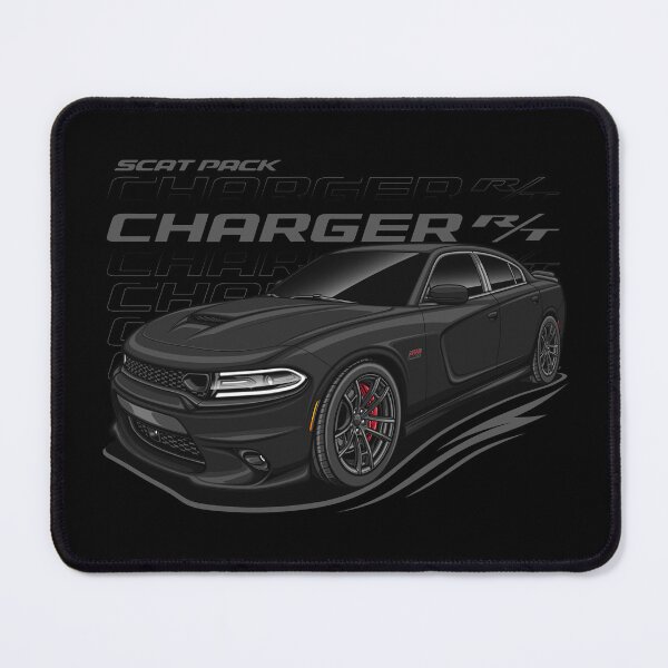 Item preview, Charger R/T Scat Pack 2018 (Pitch Black) designed and sold by JioojiProject.