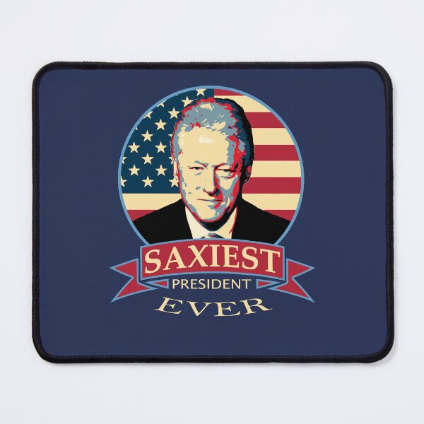 Item preview, Bill Clinton Saxiest President Ever Political Humor designed and sold by marke770.