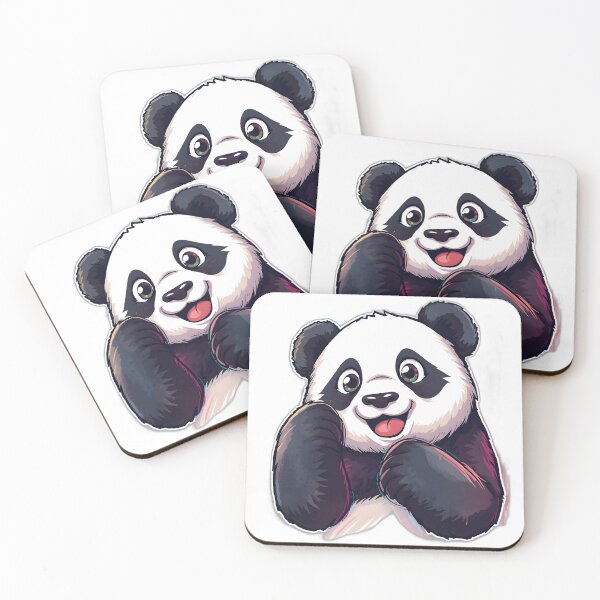 Item preview, Cute Kawaii Panda Sticker | Adorable Cartoon Panda Anime Design designed and sold by dreamz-world.