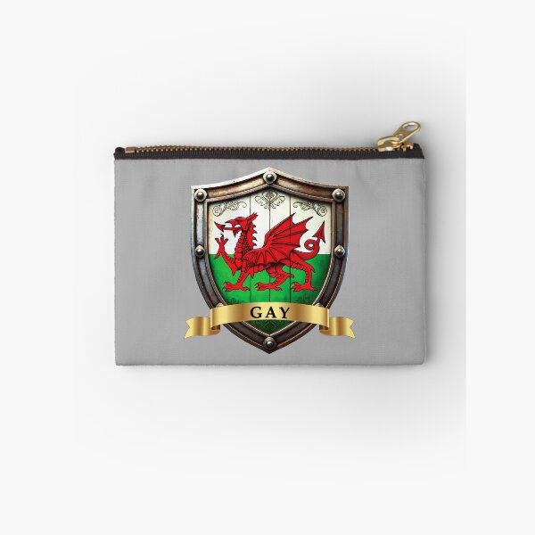 Item preview, Gay Welsh Heritage Crest Shield designed and sold by Highlandkings.