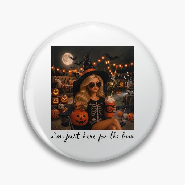 Item preview, I'm Just Here For The Boos designed and sold by Home-Crea-Abode.