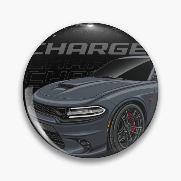 Item preview, Charger R/T Scat Pack 2018 (Destroyer Gray) designed and sold by JioojiProject.