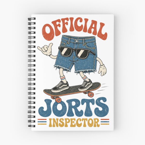 Item preview, Jorts Season Official Jorts Inspector Retro Mascot designed and sold by MayaDelaye.