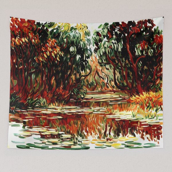 Item preview, Water Lilies Pond (3) designed and sold by artdesignsnow.