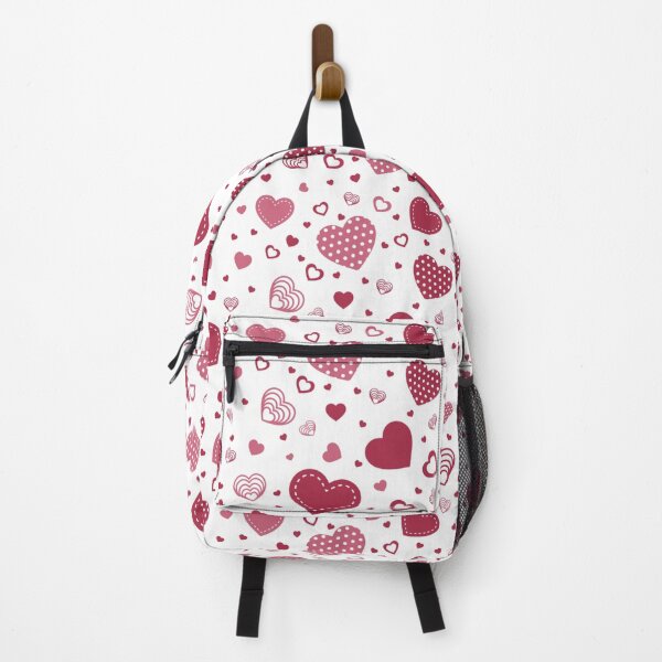Item preview, Cute Red Pink Doodle Hearts Seamless Pattern designed and sold by Zaya_art.