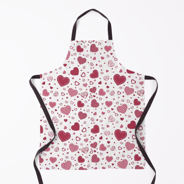 Item preview, Cute Red Pink Doodle Hearts Seamless Pattern designed and sold by Zaya_art.