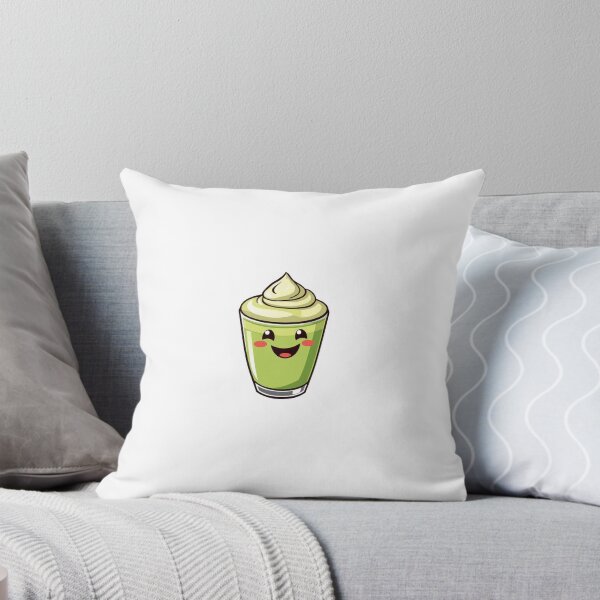 Item preview, Cute Smiling Matcha Latte Sticker designed and sold by surbhiArt.