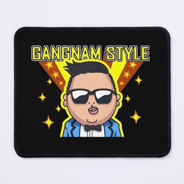 Item preview, PSY Gangnam Style Cute Chibi Retro Cartoon Fan Art designed and sold by moamaxshop.