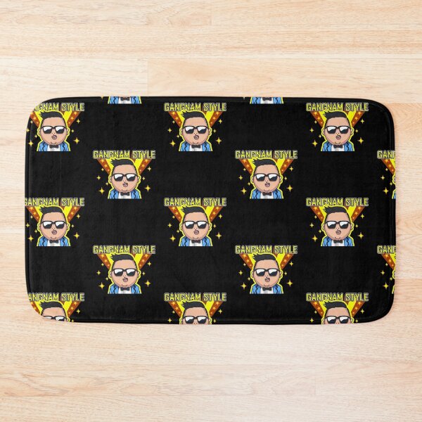 Item preview, PSY Gangnam Style Cute Chibi Retro Cartoon Fan Art designed and sold by moamaxshop.