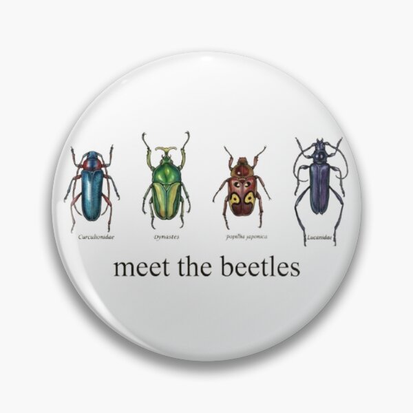 Item preview, Meet the Beetles – Vintage Scientific Insect Illustration with Latin Names designed and sold by RaresS.