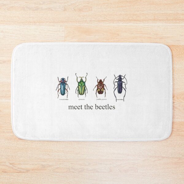 Item preview, Meet the Beetles – Vintage Scientific Insect Illustration with Latin Names designed and sold by RaresS.
