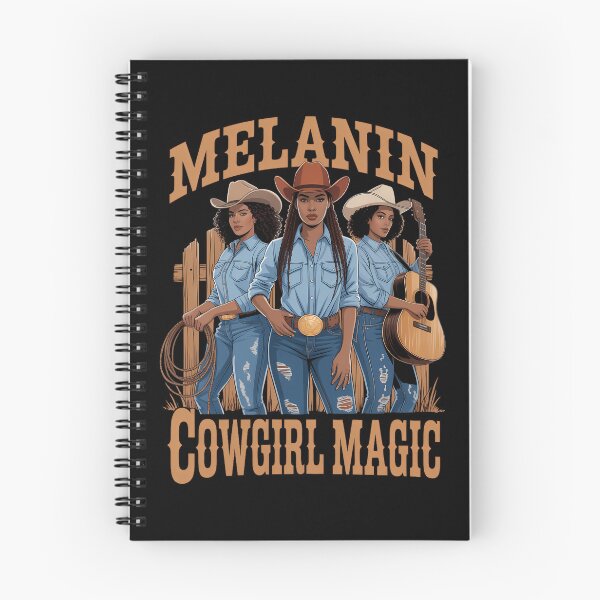 Item preview, Melanin Black Cowgirl Magic Western Juneteenth Black History designed and sold by SapfireStuArt.