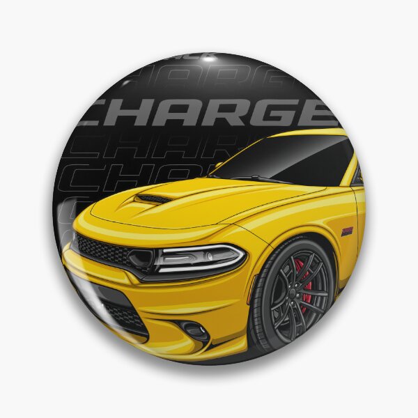 Item preview, Charger R/T Scat Pack 2018 (Detonator Yellow) designed and sold by JioojiProject.