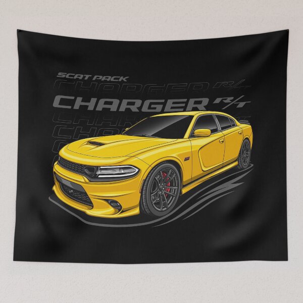 Item preview, Charger R/T Scat Pack 2018 (Detonator Yellow) designed and sold by JioojiProject.