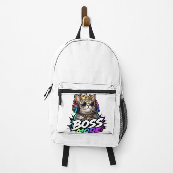 Item preview, Boss Mode Kitty Gaming Sticker designed and sold by Stylestickers55.