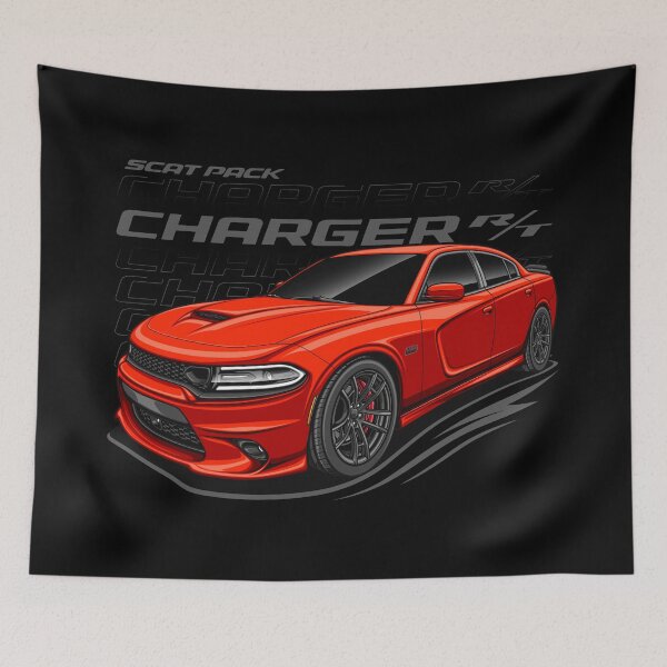 Item preview, Charger R/T Scat Pack 2018 (TorRed) designed and sold by JioojiProject.