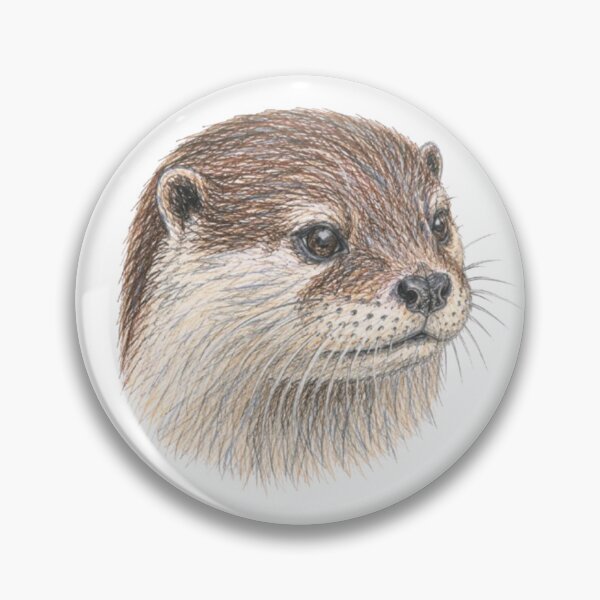 Item preview, Otter head designed and sold by JOANNASKAH.
