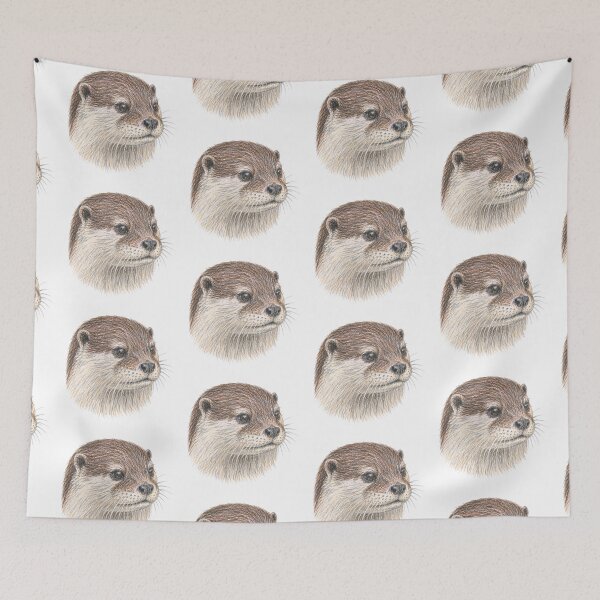Item preview, Otter head designed and sold by JOANNASKAH.