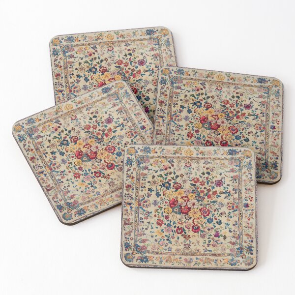 Item preview, Antique Floral Oriental Vernal Color Carpet designed and sold by GrinGalore.
