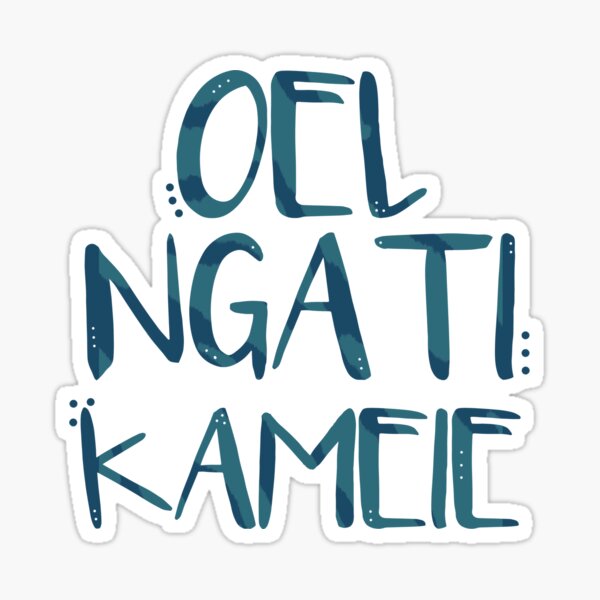 Item preview, Oel Ngati Kameie designed and sold by Mouse Ears & Broomsticks on Redbubble.