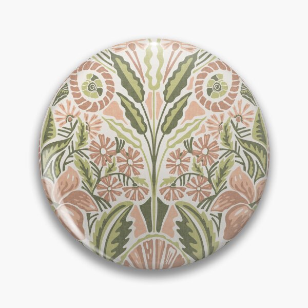 Item preview, Warm Ivory Coastal Shell Botanical Symmetry designed and sold by RenattaZare.