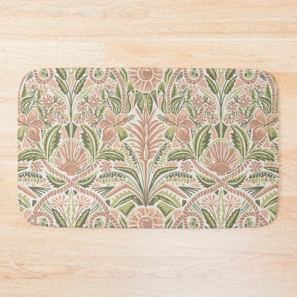 Item preview, Warm Ivory Coastal Shell Botanical Symmetry designed and sold by RenattaZare.