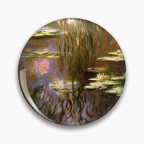 Item preview, Water Lilies Pond (1919) designed and sold by artdesignsnow.