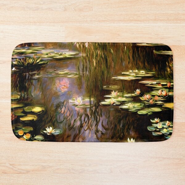 Item preview, Water Lilies Pond (1919) designed and sold by artdesignsnow.