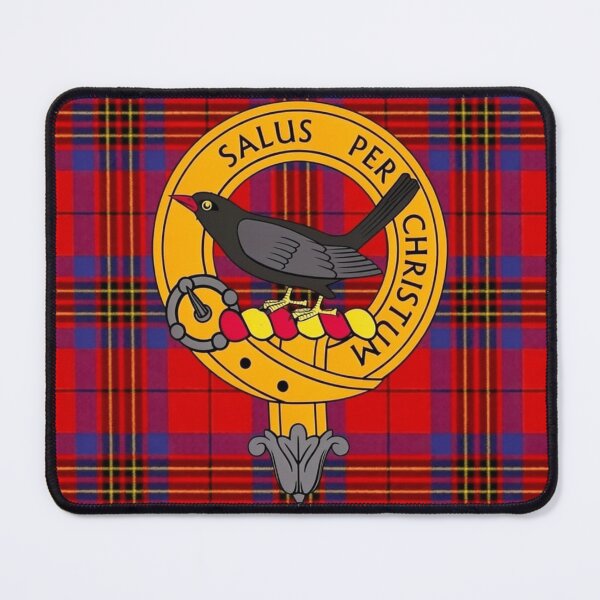Item preview, Abernethy Crest and Leslie Modern Tartan designed and sold by Kirrindy Designs.