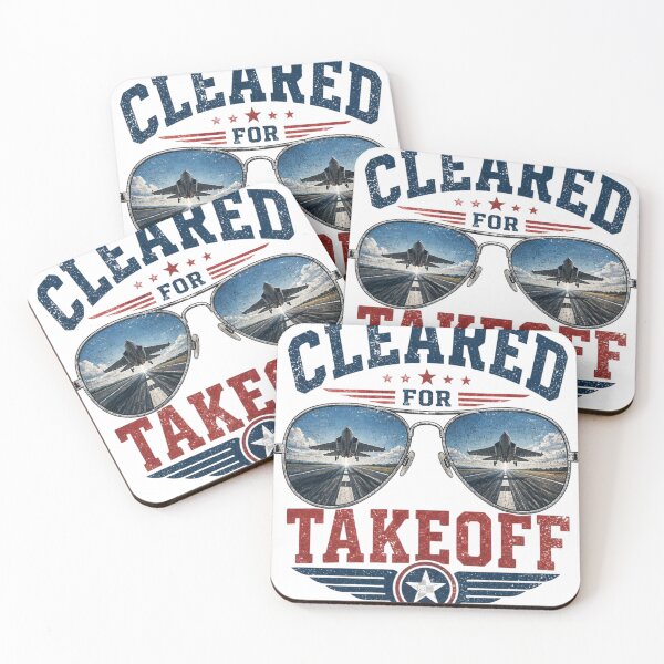 Item preview, Cleared For Takeoff Fighter Jet  designed and sold by redblink store.