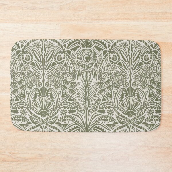 Item preview, Natural Linen Coastal Shell Botanical Symmetry designed and sold by RenattaZare.