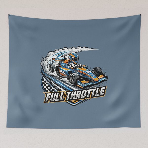 Item preview, Full Throttle Stickman Racing designed and sold by Chroma Dreams .