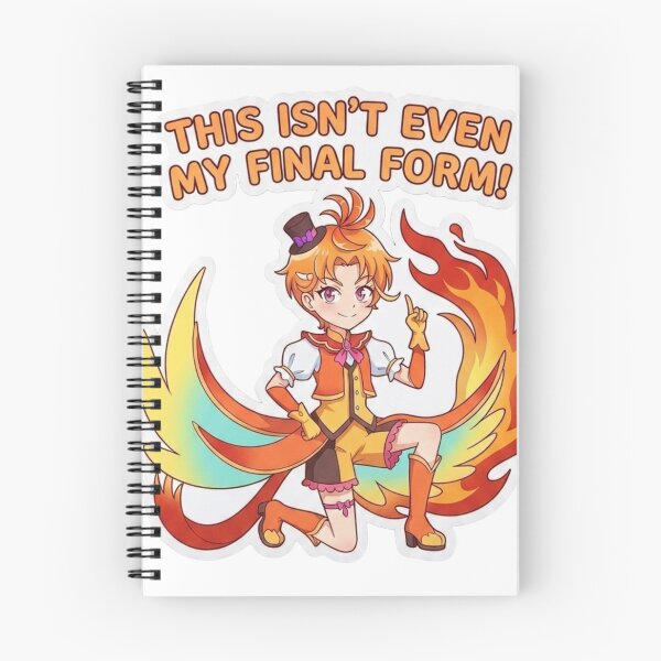 Item preview, This Isnt Even My Final Form Anime Phoenix designed and sold by MandalasLovers.