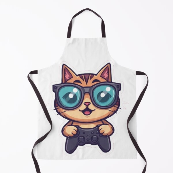 Item preview, Meowster Gamer Funny Sticker designed and sold by Stylestickers55.