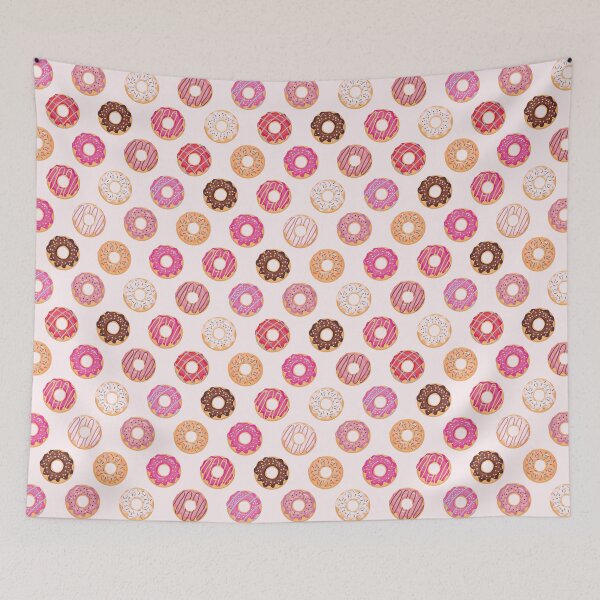 Item preview, Delicious Blush Pink Donuts  designed and sold by newburyboutique.