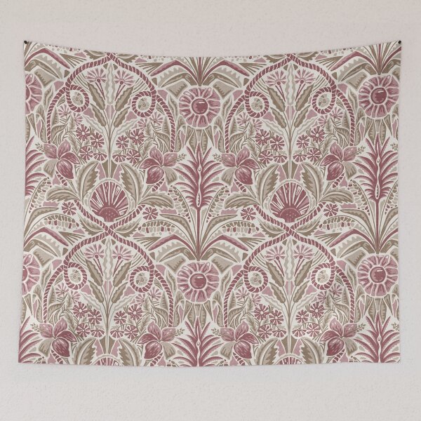 Item preview, Creamy Beige Coastal Shell Botanical Symmetry designed and sold by RenattaZare.
