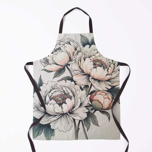 Item preview, Peonies vintage pattern designed and sold by Grypis.