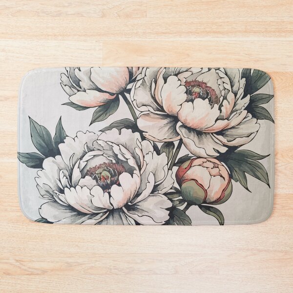 Item preview, Peonies vintage pattern designed and sold by Grypis.