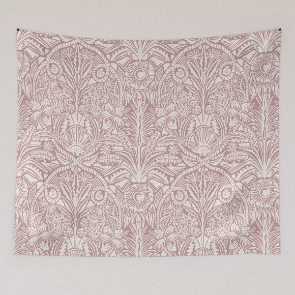 Item preview, Blush Pink Coastal Shell Botanical Symmetry designed and sold by RenattaZare.