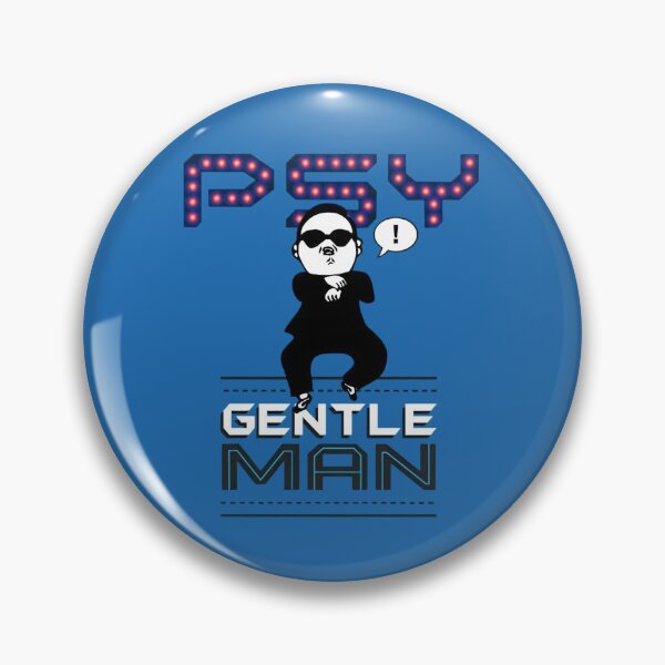 Item preview, PSY Gentleman Neon Light Retro Pop Graphic Design designed and sold by moamaxshop.