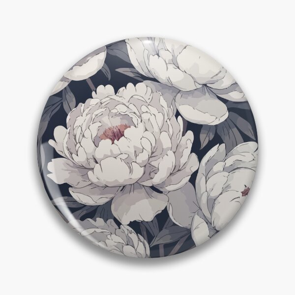Item preview, Peonies vintage pattern designed and sold by Grypis.