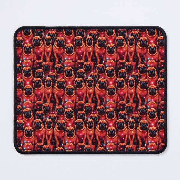Item preview, Pug dog night time  designed and sold by netz28.