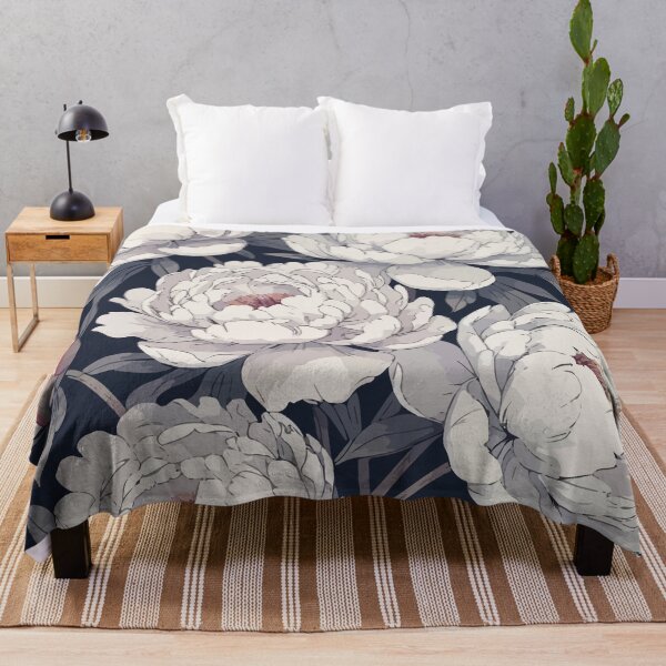 Item preview, Peonies vintage pattern designed and sold by Grypis.