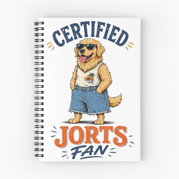 Item preview, Jorts Season Certified Jorts Fan Golden Retriever Dog designed and sold by MayaDelaye.