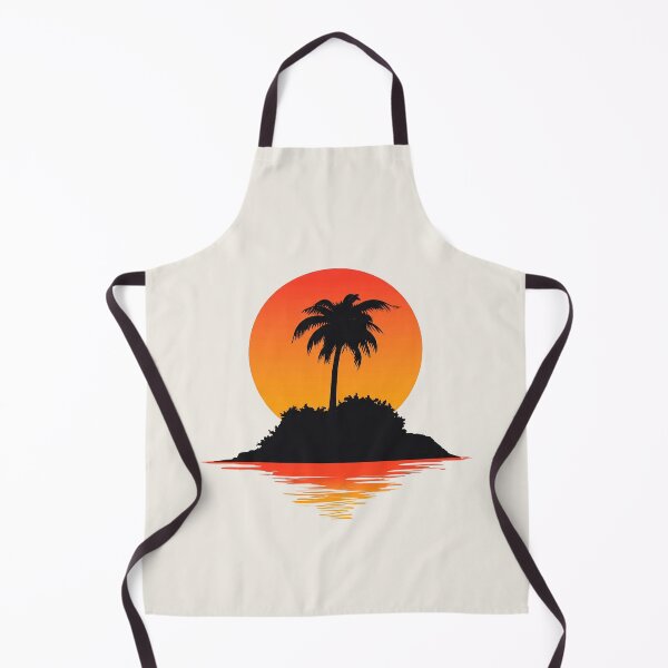 Item preview, Tropical Island Sunset Gift for Him Serene Palm Tree designed and sold by PixelQ.