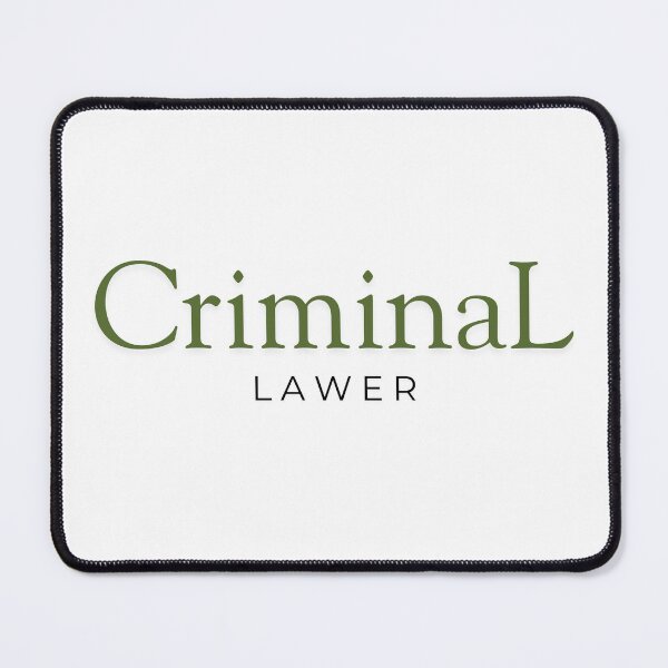 Item preview, Criminal lawer designed and sold by ArtistTejal.